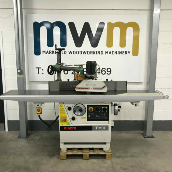 SCM T110i Tilting Spindle Moulder With Power Feed