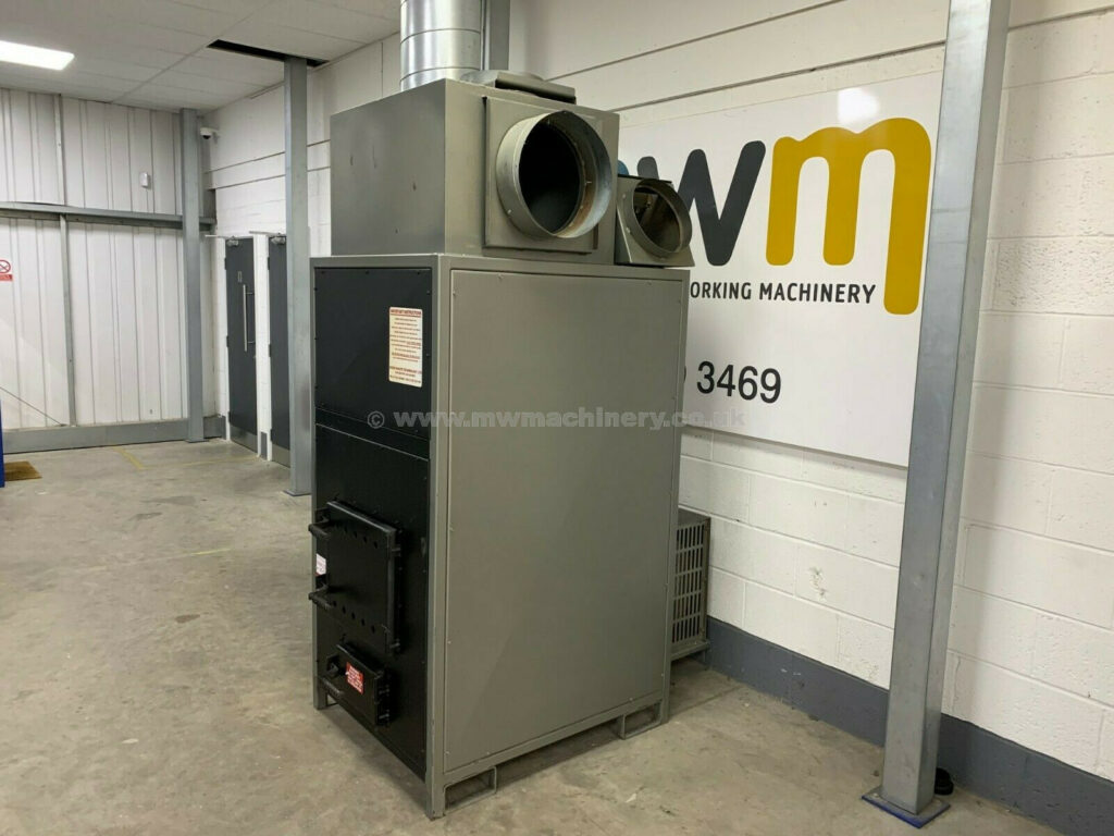 Wood burning Workshop Heater WT5 side | MWM