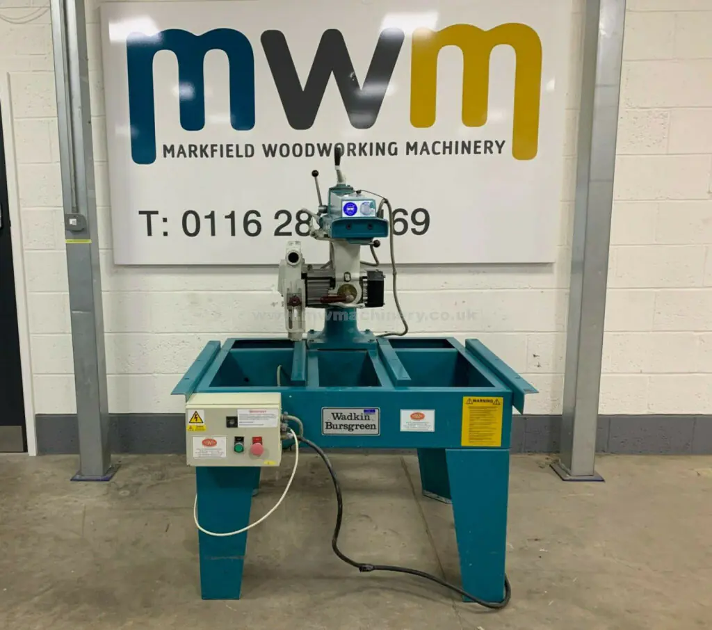 Wadkin BRA Cross Cut Radial Arm Saw | MW Machinery