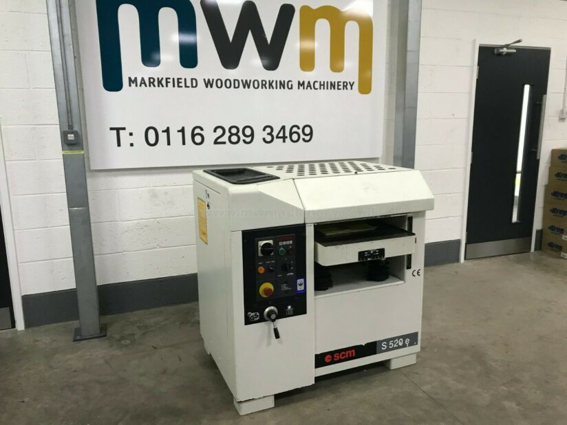 SCM S520e Thicknesser | Markfield Woodworking Machinery