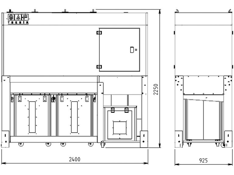 AES SAF STK 5000 Dust Extractor | MW Machinery