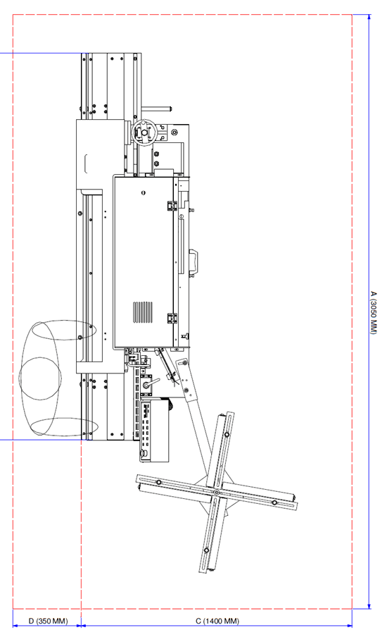 OAV 330 Edgebander Diagram Image | MW Machinery