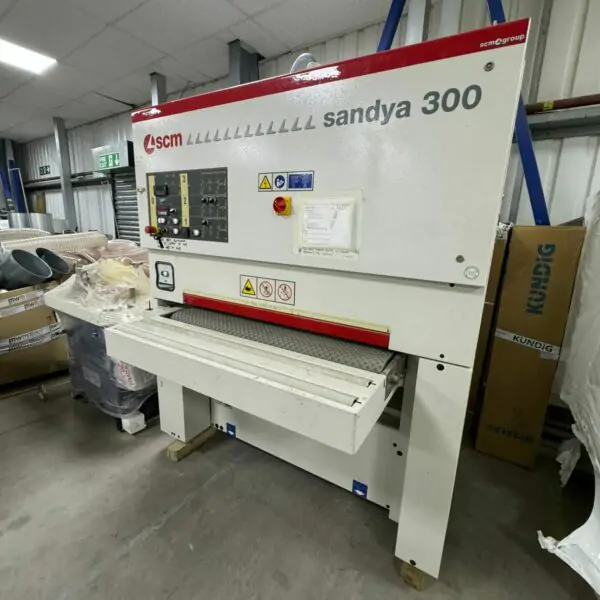 USED SCM 1100mm Sandya 300 Wide Belt Sander | Markfield Woodworking Machinery